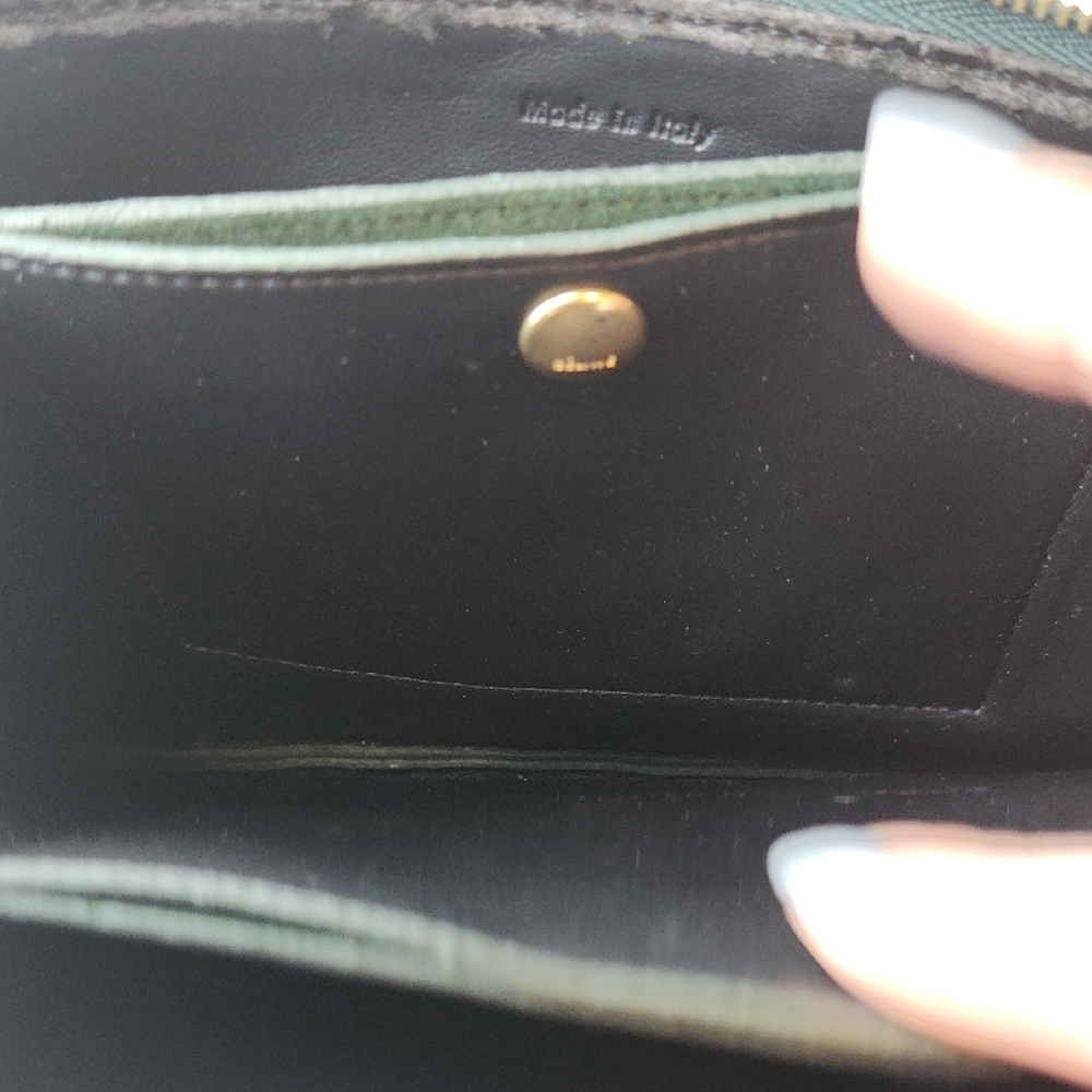 Authentic Celine Emerald Green Crossbody Bag - Picture 7 of 9